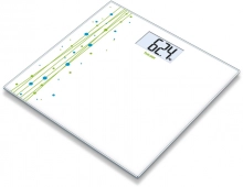 Beurer GS201 Soda vit personvåg (glas)