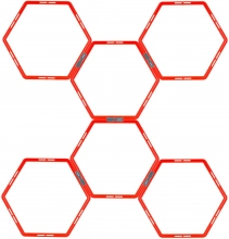 Hexagon Koordinationsringar (6 st)