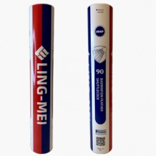 Ling-Mei 90 (BWF) badminton tävlingsbollar. 12 st