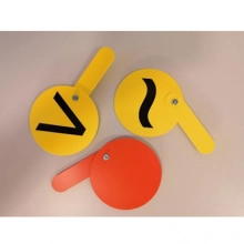 Tävlingsgång, varningsmärken 11 st