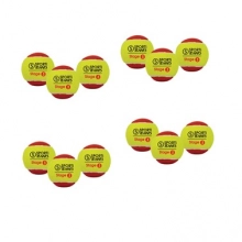 Soft Red tennisbollar 12 st
