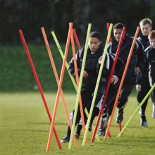 Precision dribblingsstolpar Sr 12 st 1,7 m