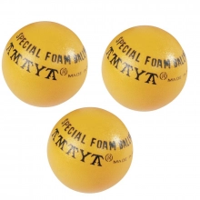 Skumbollar med beläggning 7 cm, 3 kpl