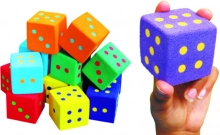 Skumtärning 5,1 cm, 12 st (ERBJUDANDE)