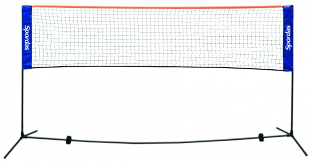 Spordas minitennis- och badmintonnät 5,0 m tuotekuva 1