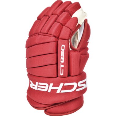 Fischer CT850 Pro hockeyhandskar (röd) tuotekuva 1