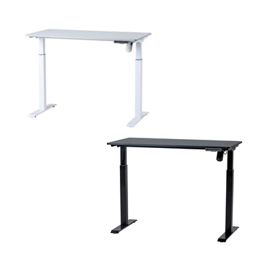 Easydesk Elite Elbord (svart, vit) tuotekuva 1